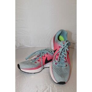 Nike Air Zoom Pegasus‎ Women Running Shoes Teal Pink Black Size 8.5